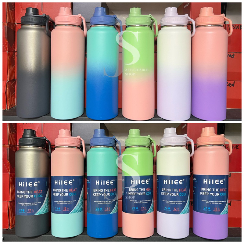 NEW Matte Hilee Flask Two-toned Edition ombre color tumbler hot cold ...