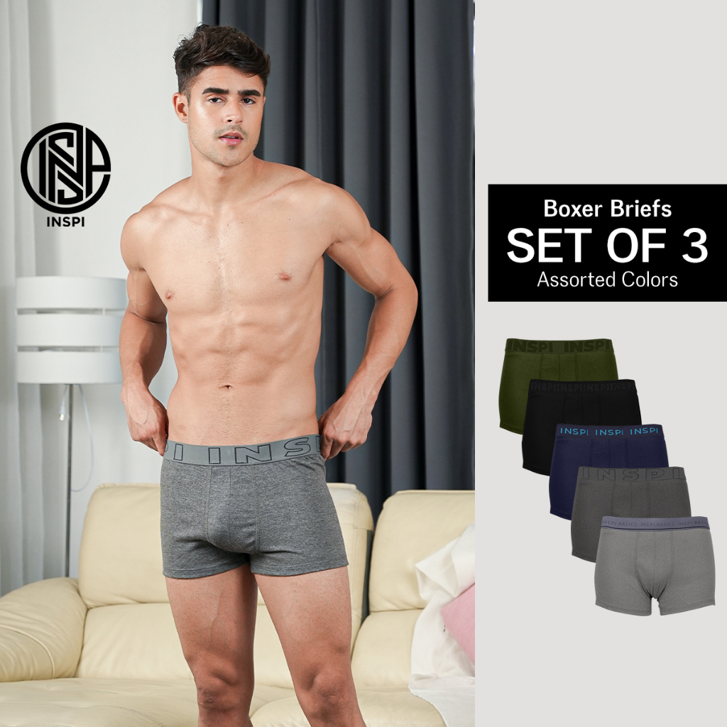 Fashion 4PCS Men's Pure Cotton High Stretch Underwear, Antibacterial  Breathable Boxer @ Best Price Online