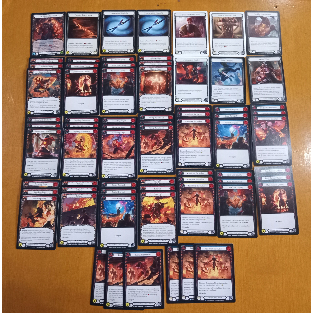 FAB Flesh and Blood TCG Fai, Rising Rebellion Draconic Ninja Classic