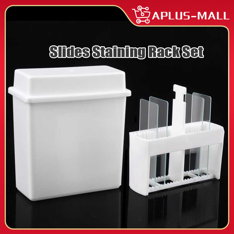 24 Slots Microscope Slides Staining Jar Rack, Slides Staining Jar Rack