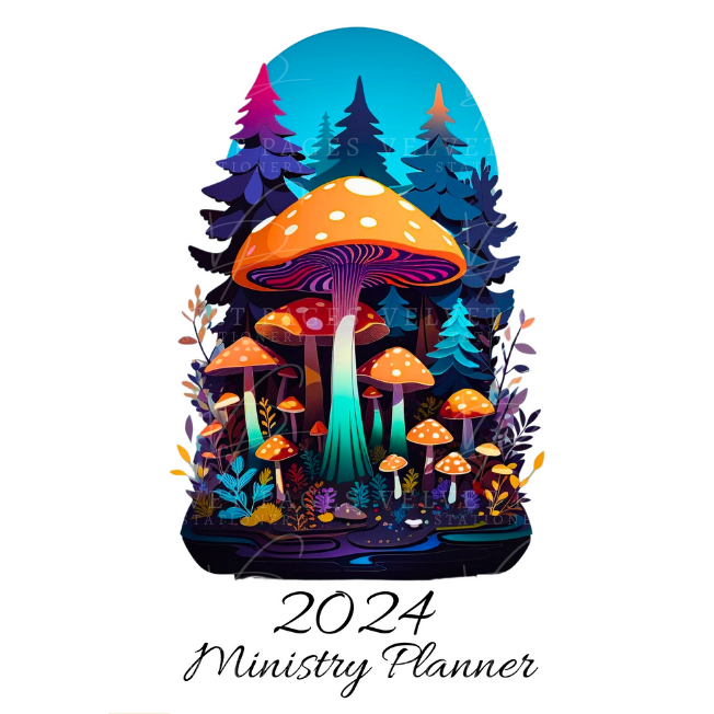 JW 2024 Ministry Planner Mushroom Shopee Philippines