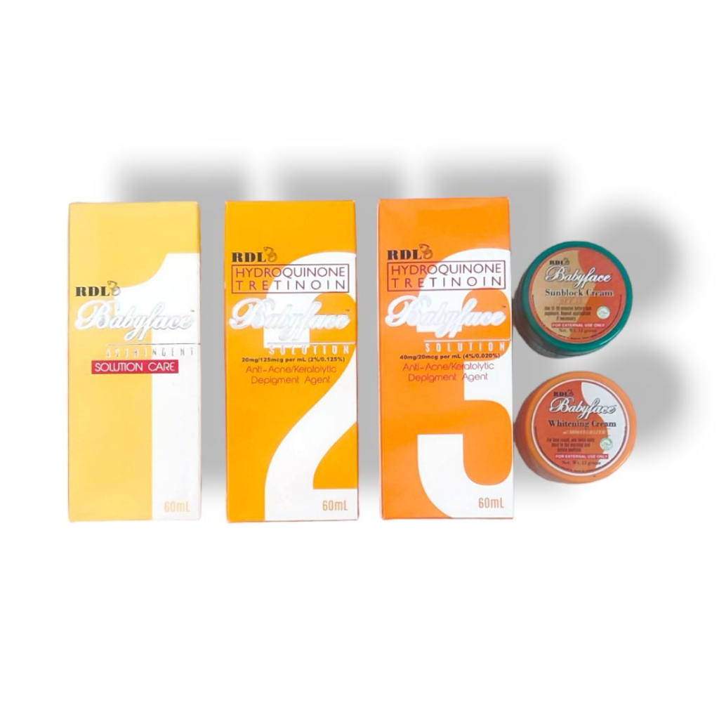 RDL BABY FACE ( ASTRINGENT / CREAM ) Shopee Philippines