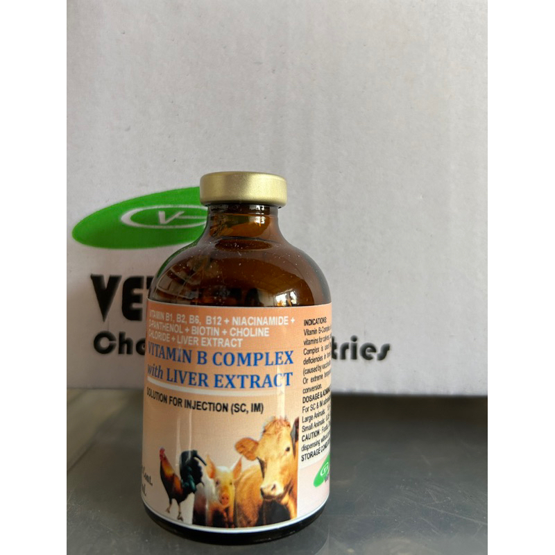 B COMPLEX W LE 50ML FOR ANIMALS * VETGEN | Shopee Philippines