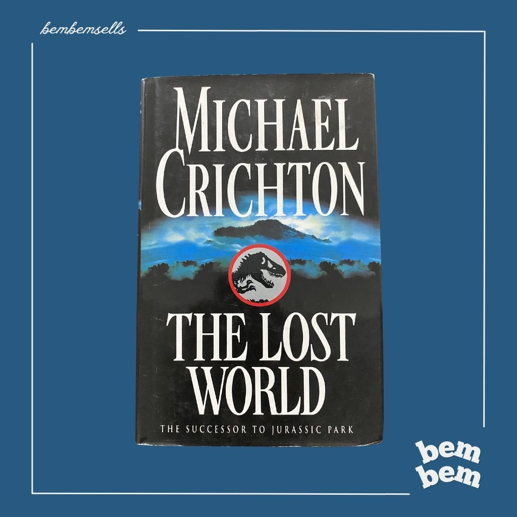 The Lost World Michael Crichton Hardcover Shopee Philippines