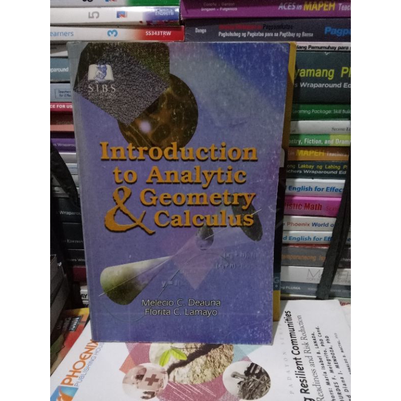 introduction to analytic geometry and calculus | Shopee Philippines