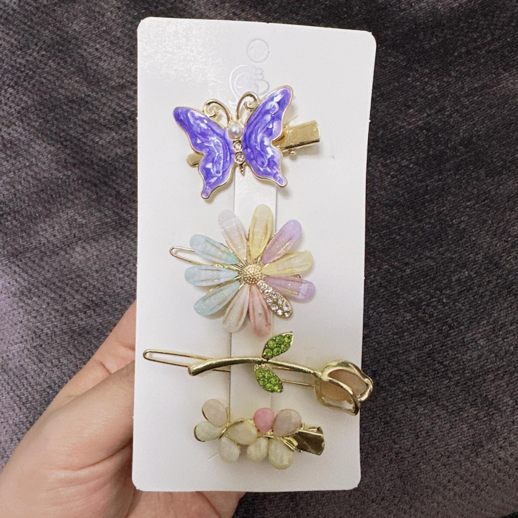 EMSKorean ladies hairpin suits, set 5/6 pcs good quality, fashion clip