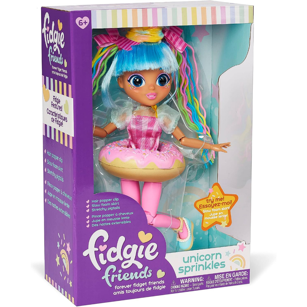 Fidgie Friends Unicorn Sprinkles Fidget Doll Shopee Philippines