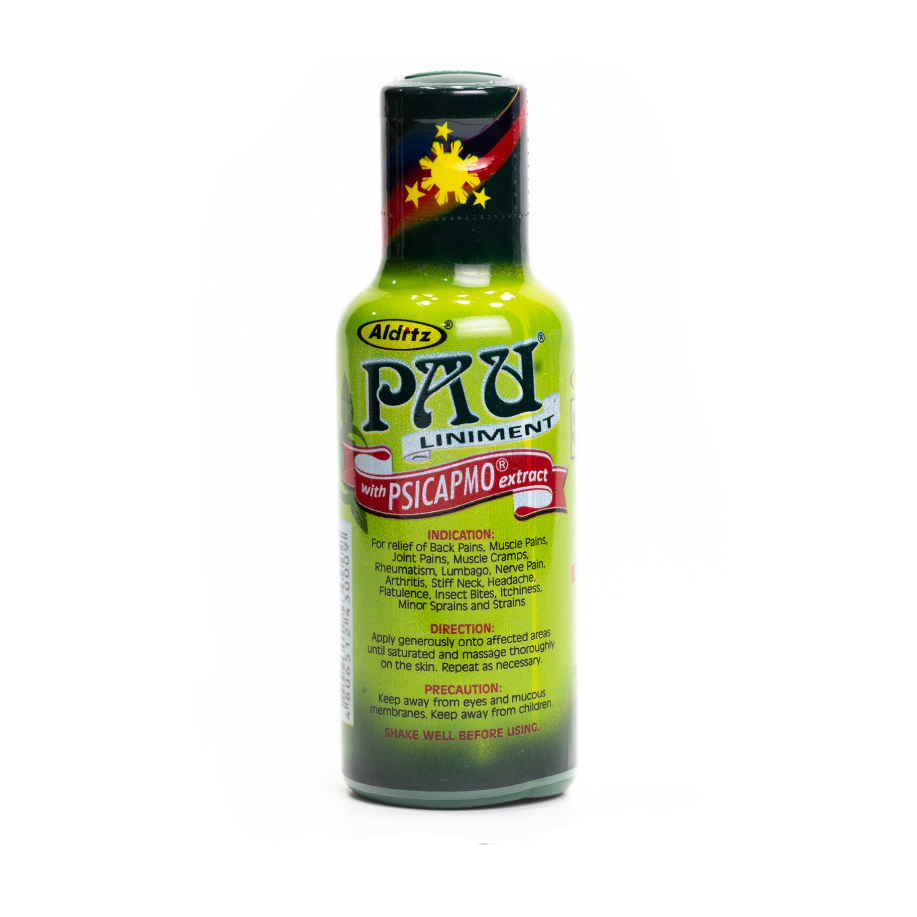 PAU Liniment with PSCIAPMO Extract 10ml / 30ml / 60ml Shopee Philippines