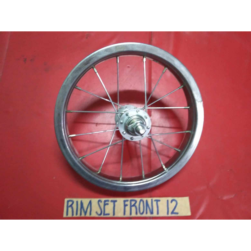 Rim Set size 12 for Bicycle | Shopee Philippines