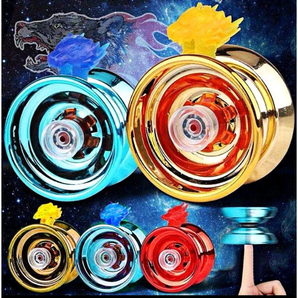 YOYO. new arrival. Aluminum Alloy Professional YOYO with spinning