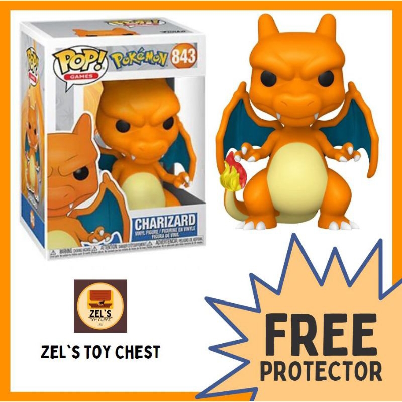 Funko Pop! Pokemon: Charizard with Free Protector [Zel's Toy Chest ...