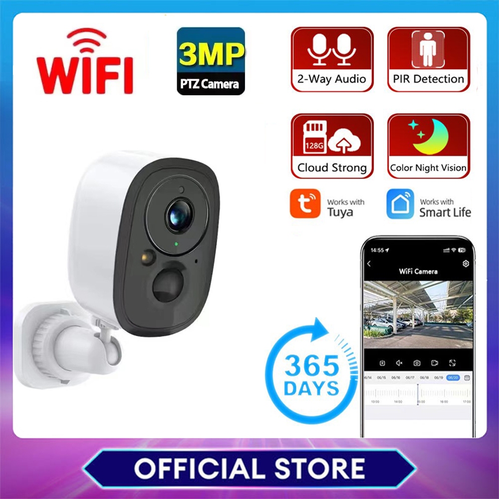 IP Camera PIR Motion Detection Security CCTV Camera 135 Degree