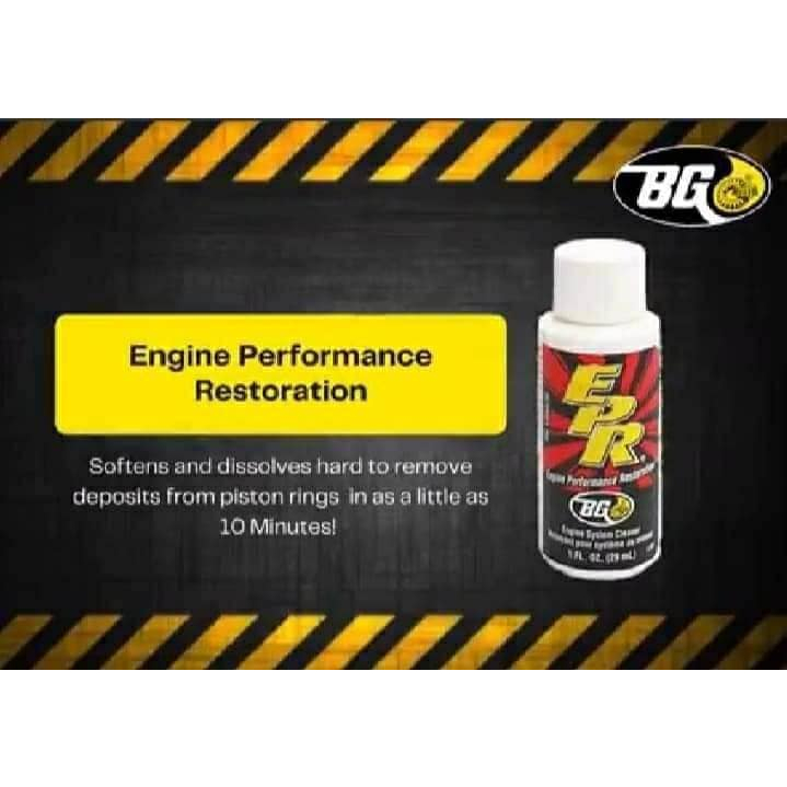BG Product USA Engine Performance Restoration (Flushing) for Motorcycle
