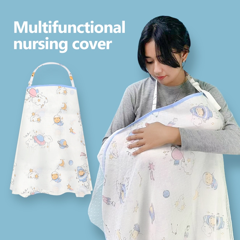 Einmilk Breastfeeding MultiUse Cover A Nursing Cover, Swaddle, Car