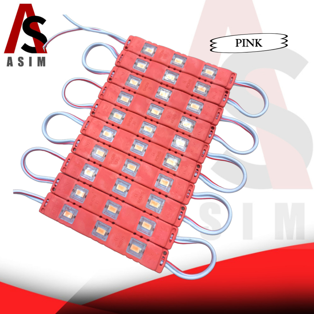 ASIM Motorcycle 1PC Car Module LED 3Led Square Lights Decorative Lights ...