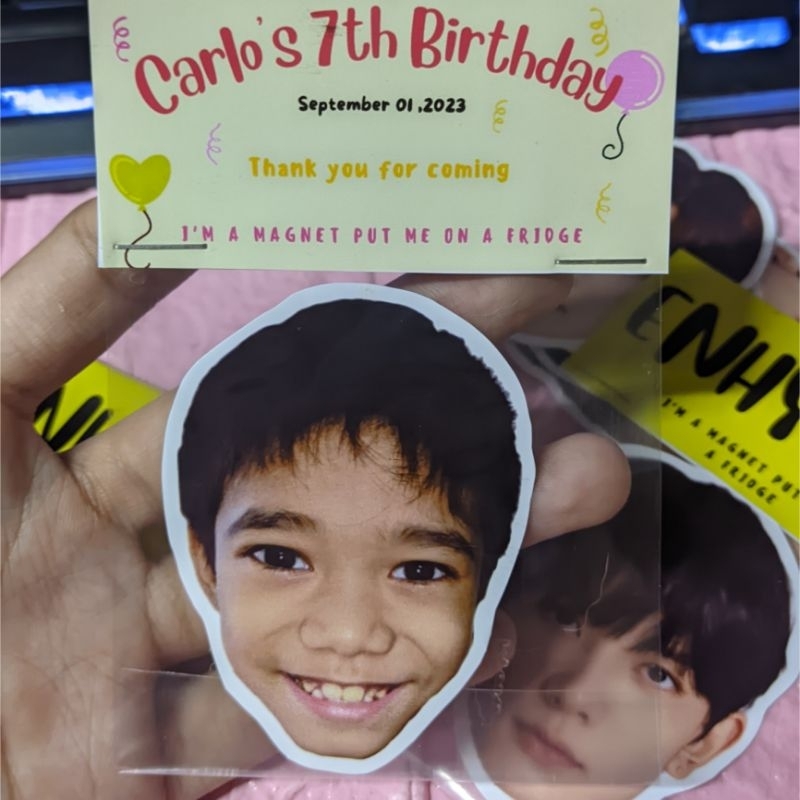 Customized Face Cut Out Ref atm size Shopee Philippines