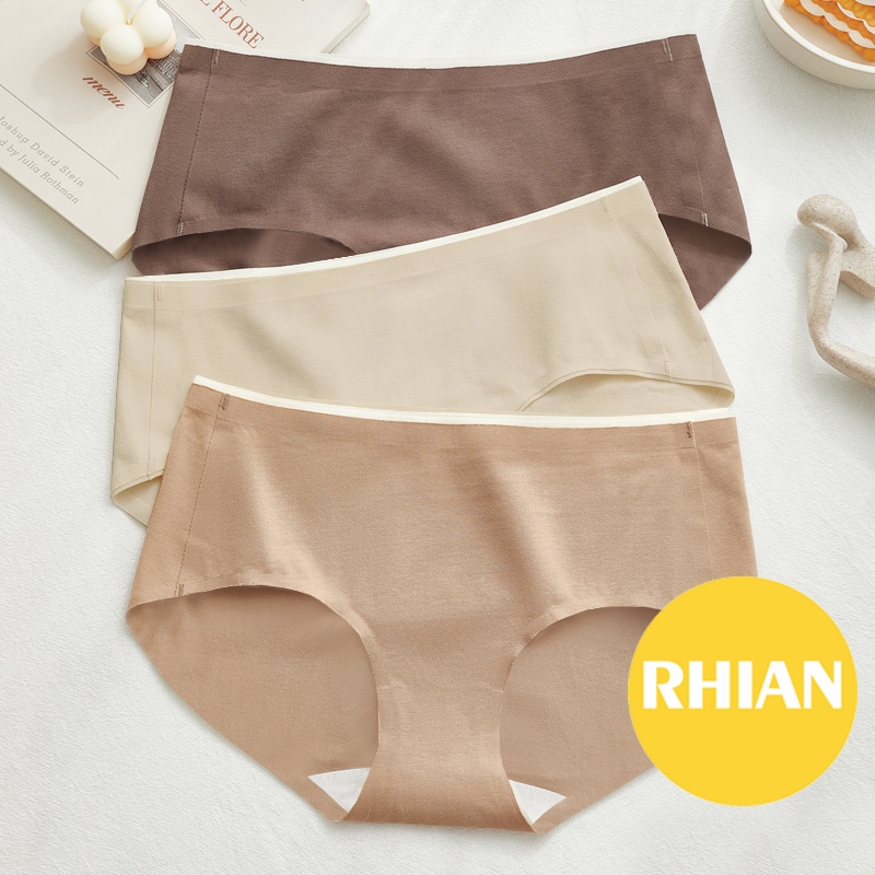 Rhian Plus size LXXXL cotton seamless panty for Women midwaist