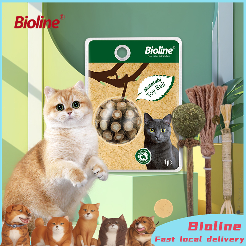 Bioline Matatabi Catnip Ball Broom Toy Shopee Philippines