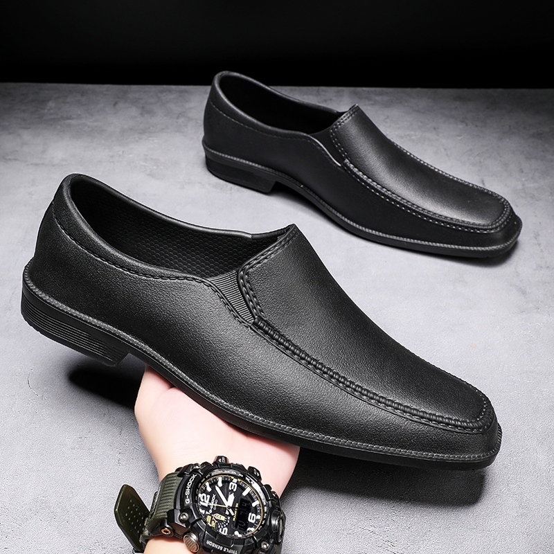 black shoes for men formal leather school unisex Formal Office shoes ...