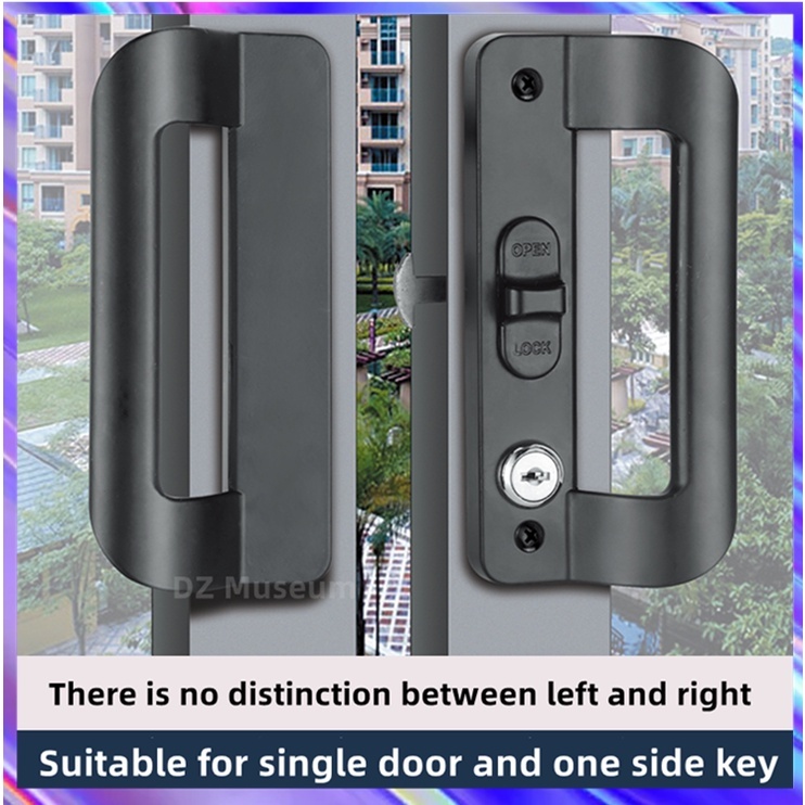 798/900series Sliding door lock with handle aluminum frame door ...