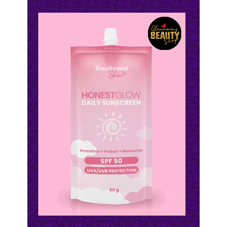 HONEST GLOW DAILY SUNSCREEN 50G | Shopee Philippines