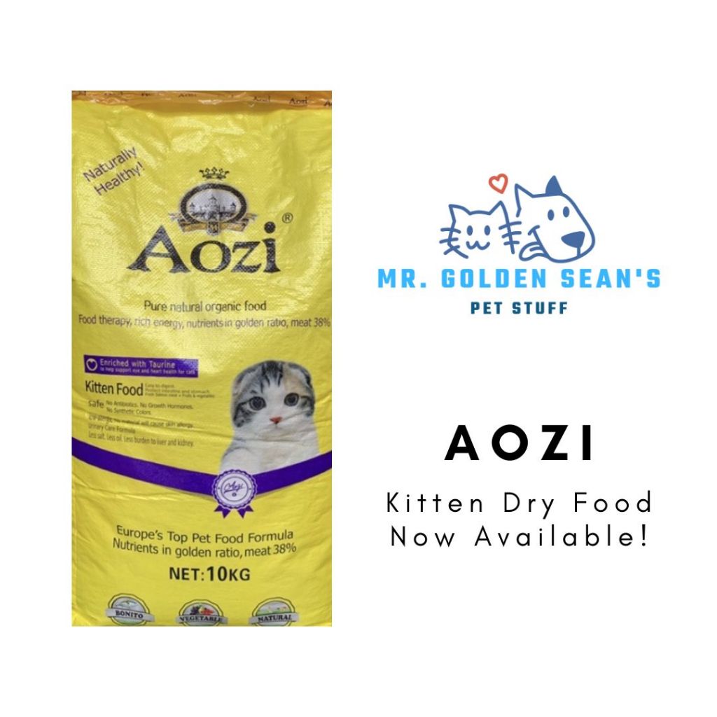 Aozi Kitten Food 1 Kg (Repacked and Sealed) | Shopee Philippines