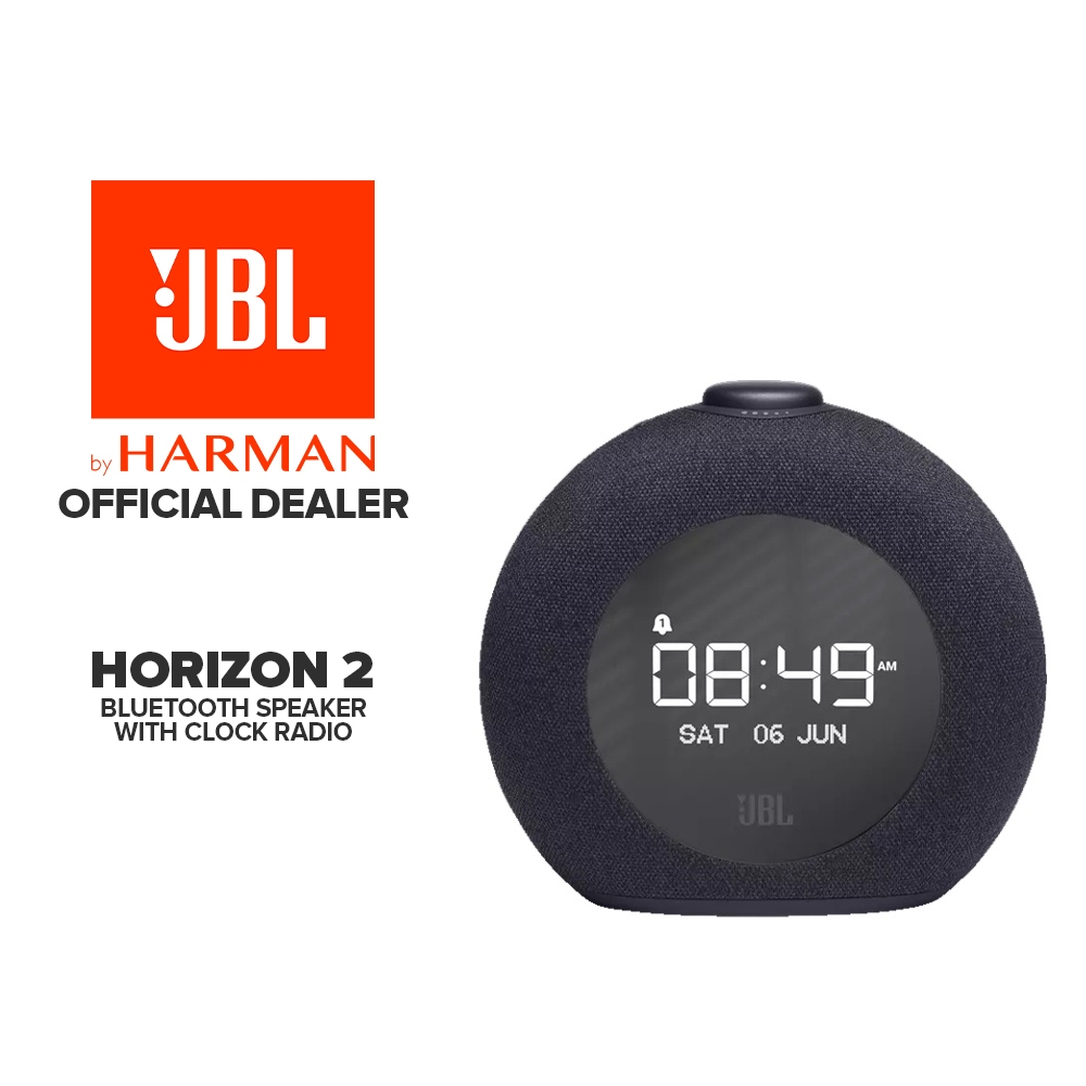 JBL Horizon 2 Bluetooth Speaker With Clock Radio , USB Charging and