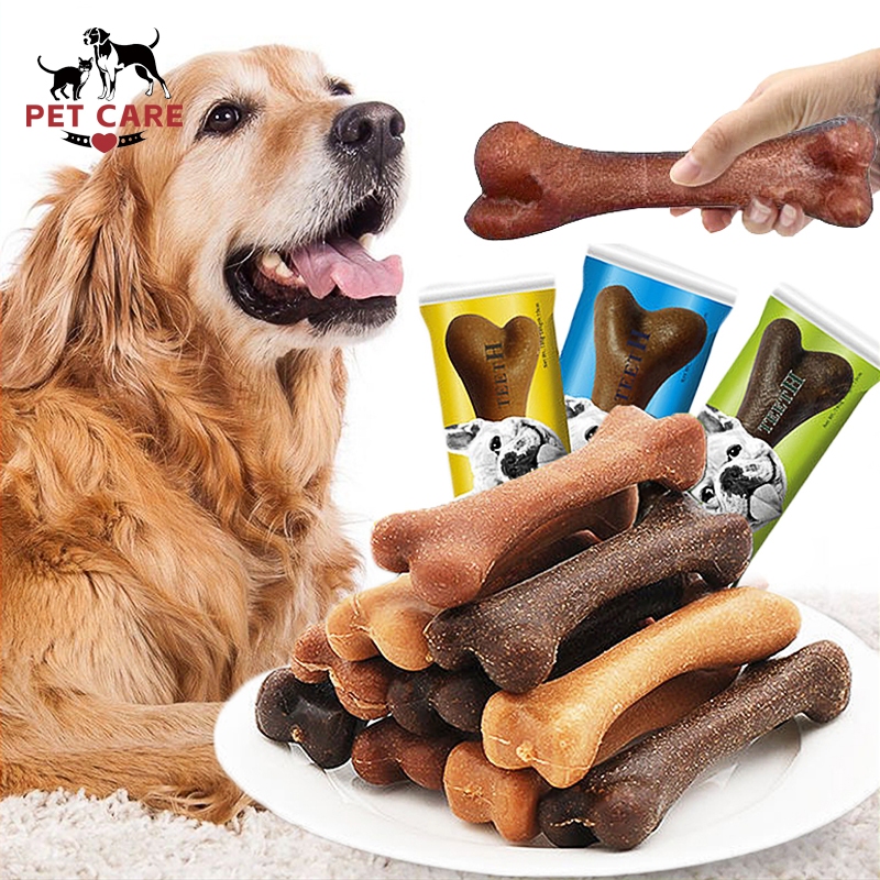 Dog Dental Chew Bone Chew Toys for Dogs Pet Molar Bone Toy Oral Hygiene ...