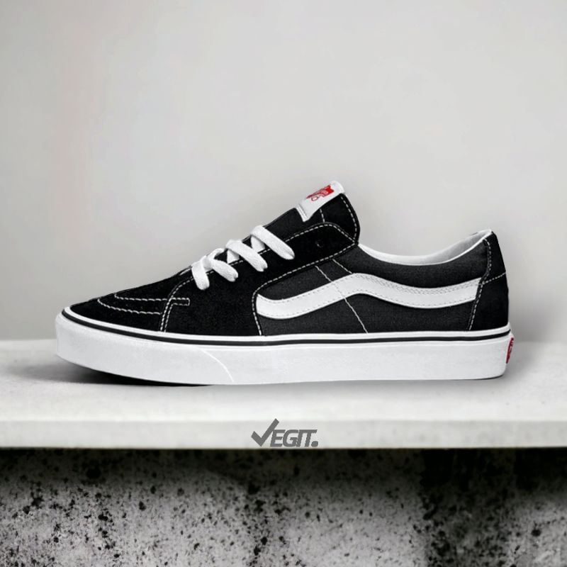 Sk8 Low Black White Classic | Shopee Philippines