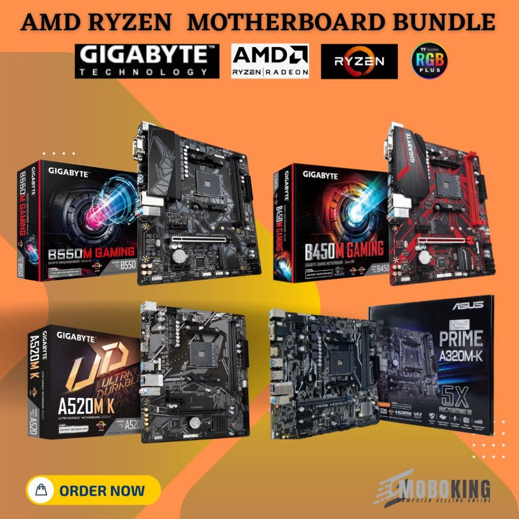 AMD Ryzen 5 5600G Motherboard Bundle Processor with Radeon Graphic
