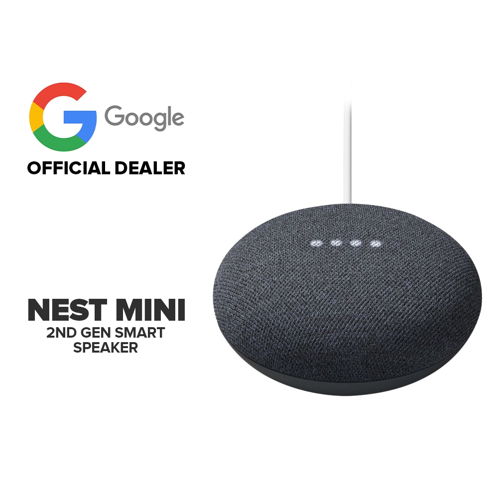 Google Nest Mini 2nd Gen Smart Speaker | Shopee Philippines