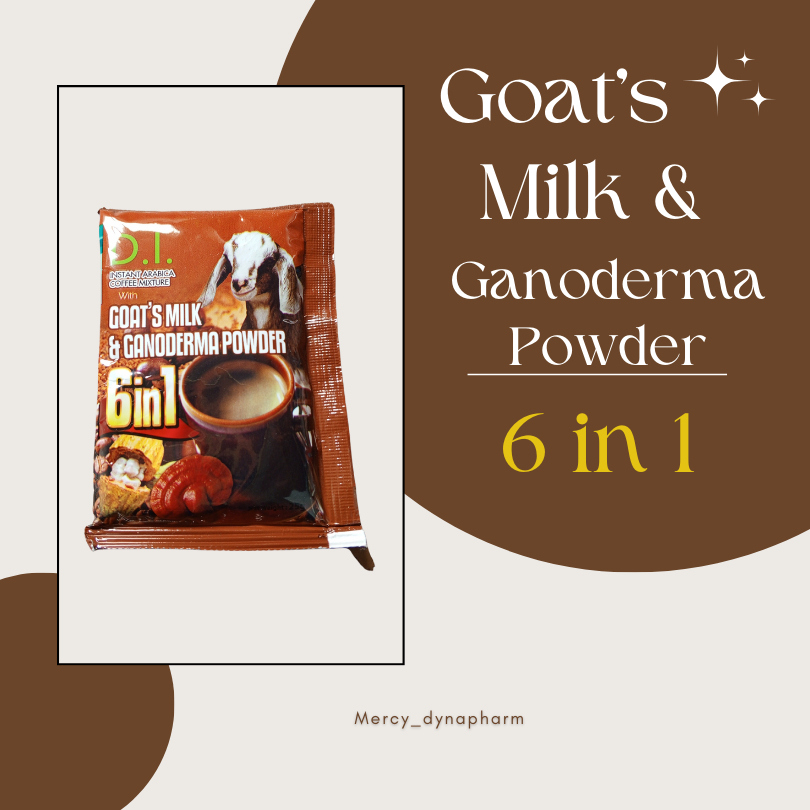 D.I Goat's Milk and Ganoderma Powder 6 in 1 Shopee Philippines