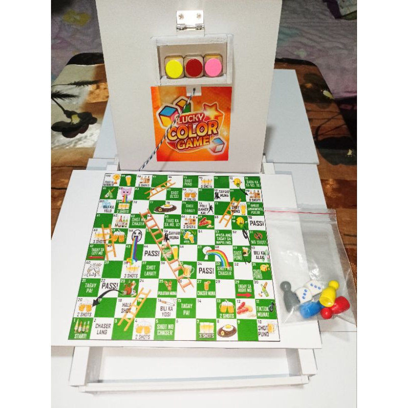 Color Game Perya + Shot and Ladder 2 in 1 Board Game | Shopee Philippines