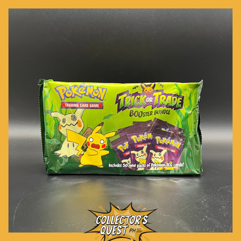 Pokemon Trading Card Game Trick or Trade Booster Bundle 2023 Shopee