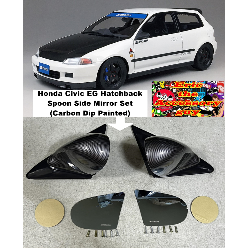 Spoon Side mirror for Honda Civic EG Hatchback 3 doors 19921995