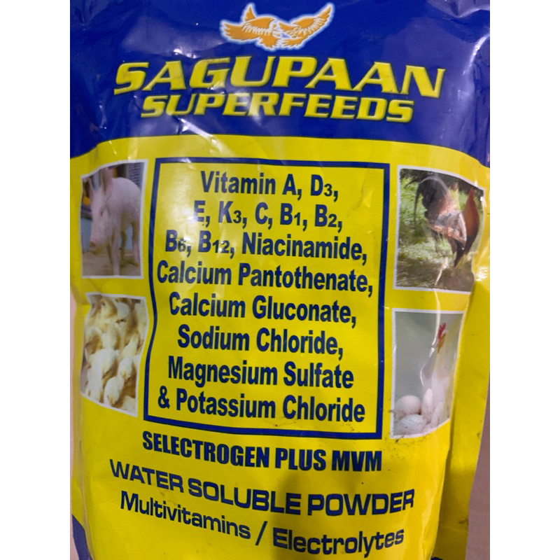 SAGUPAAN SELECTROGEN PLUS MVM FOR ANIMALS (500GRAMS) | Shopee Philippines