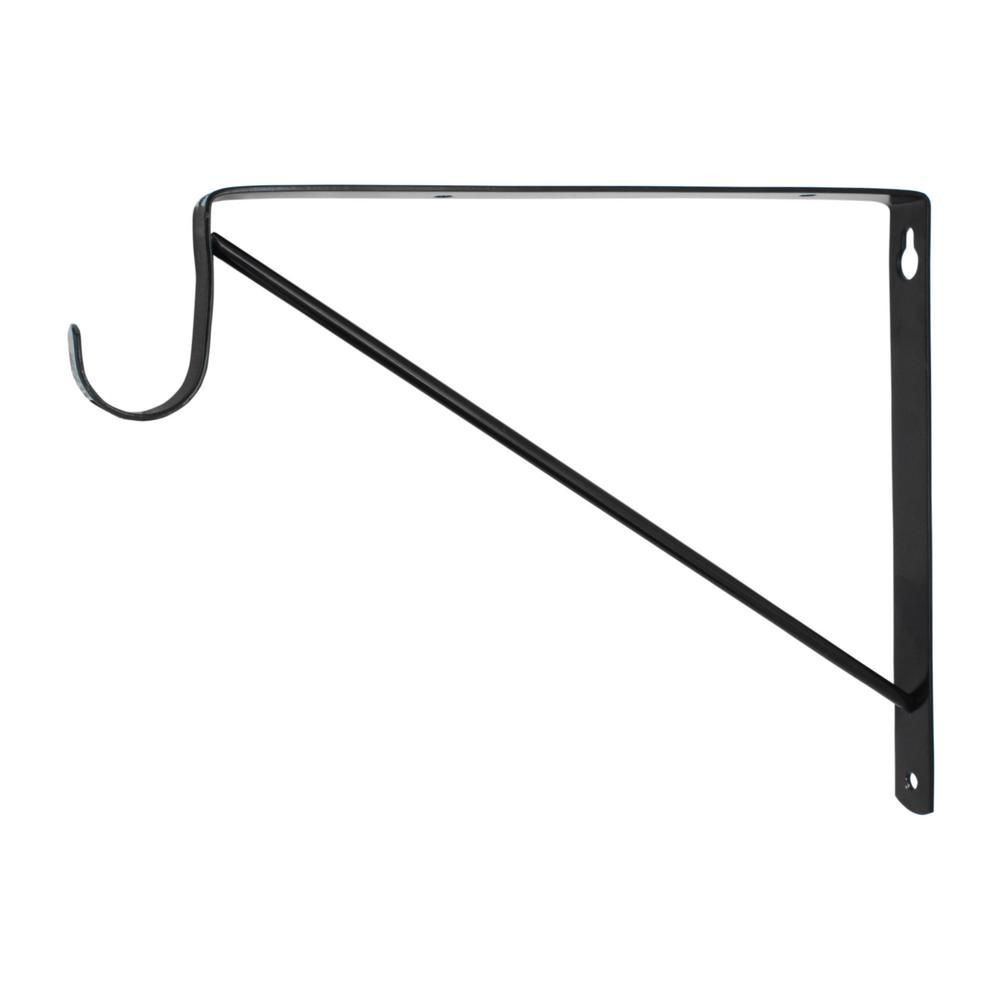 1 pc Rod and Closet bracket heavy duty steel sampayan with free screws ...