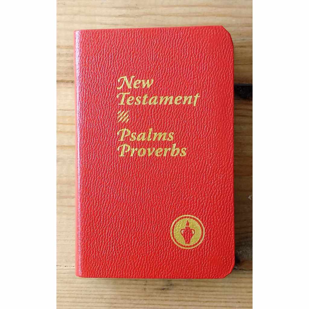 MINI NEW TESTAMENT HOLY BIBLE KJV ( Pre-loved ) | Shopee Philippines