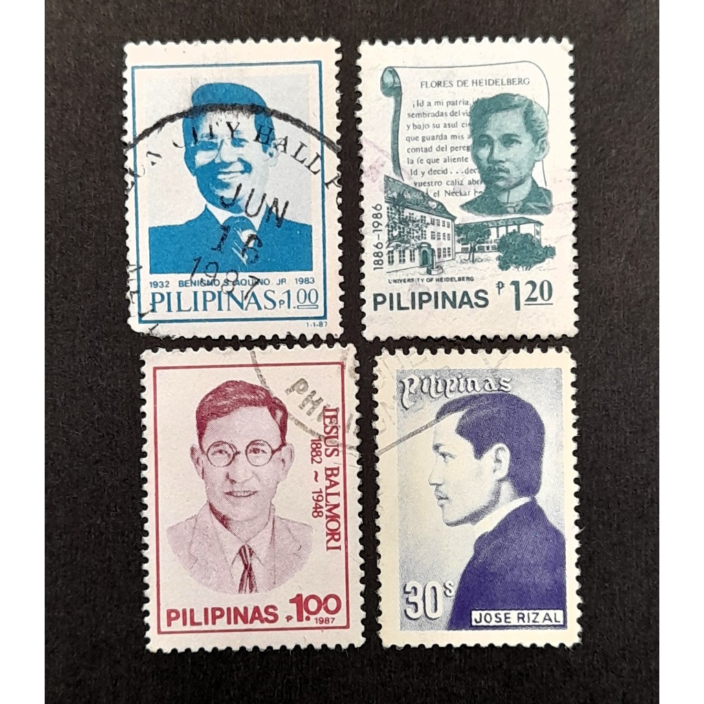 Philippine Stamp set (Authentic-mint Condition): Benigno Aquino, José ...