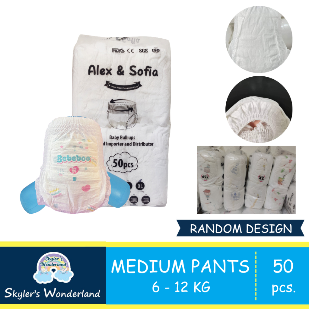 Diapers Pants Lazada Diapers SW Korean Diaper Pants M-4XL And 6XL