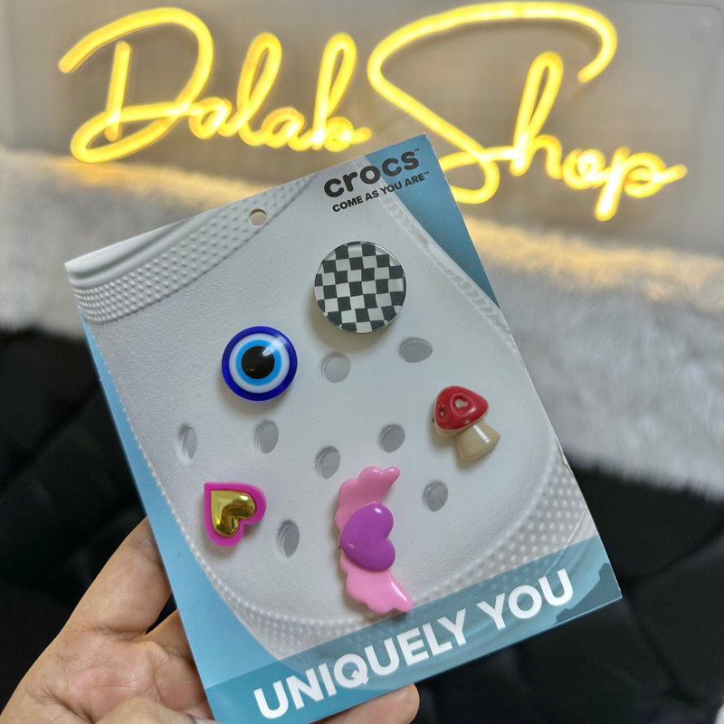 Crocs Jibbitz Evil Eye Set Shopee Philippines