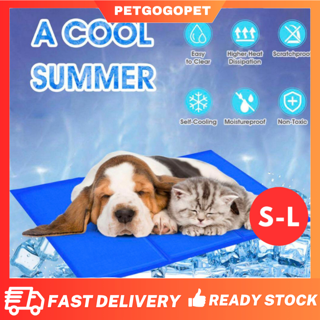 Pet Cooling Pad Ice Gel Mat Shopee Philippines