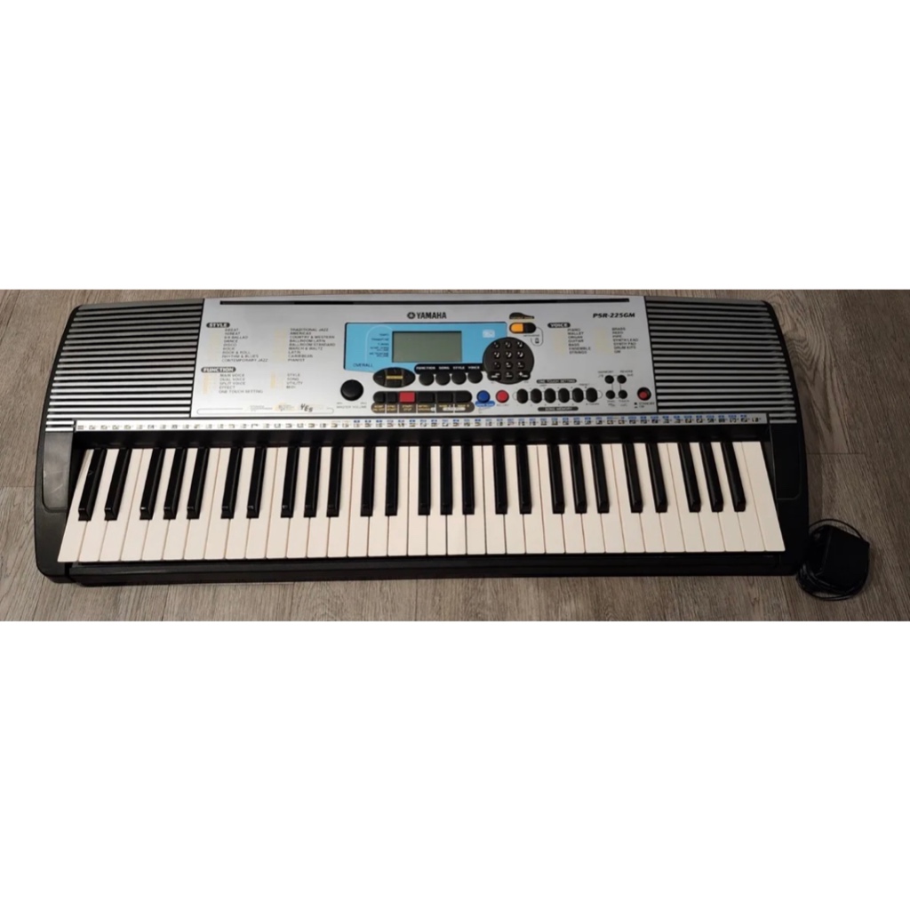 Yamaha PSR225GM 61Key Touch Response Portable Keyboard Shopee