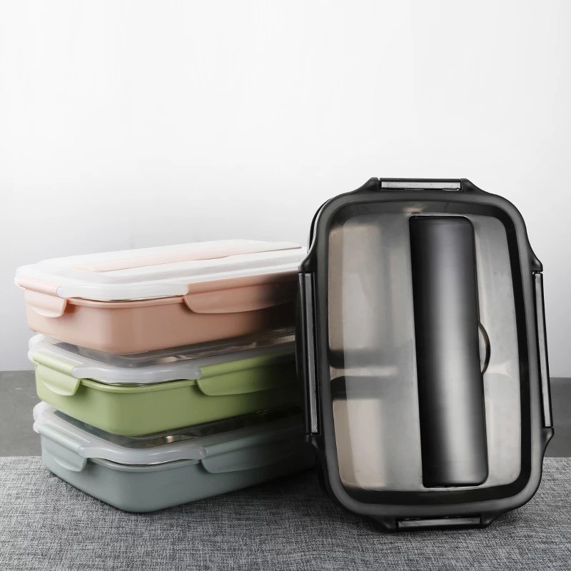 Portable 304 Stainless Steel Lunch Box, Food Container, Student Lunch ...