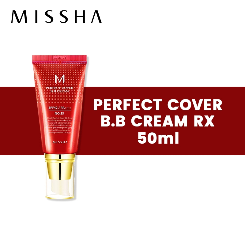 Missha M Perfect Cover BB Cream RX SPF42 / PA+++ 50ml Full Coverage