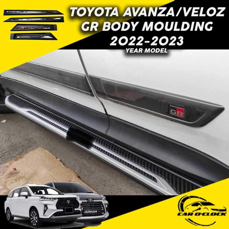 Toyota Veloz 2022 2024 GR Body Moulding Shopee Philippines