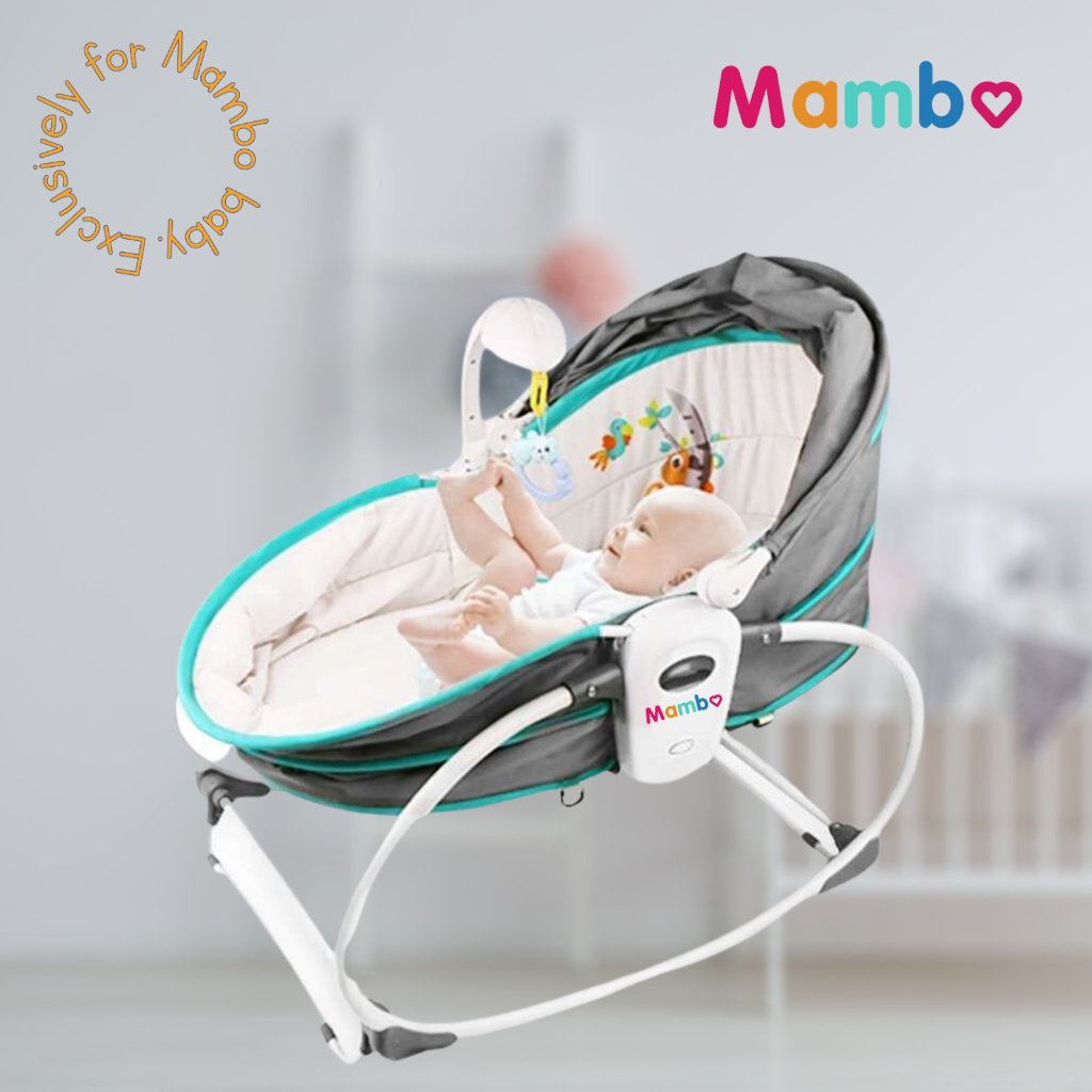 Bassinet with vibration and 2024 music