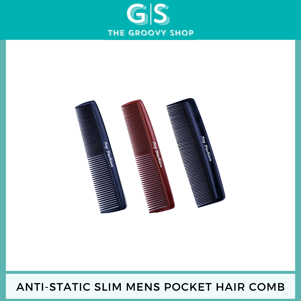 Joy Fashion Anti-Static Slim Mens Pocket Hair Comb | Handy Suklay ...