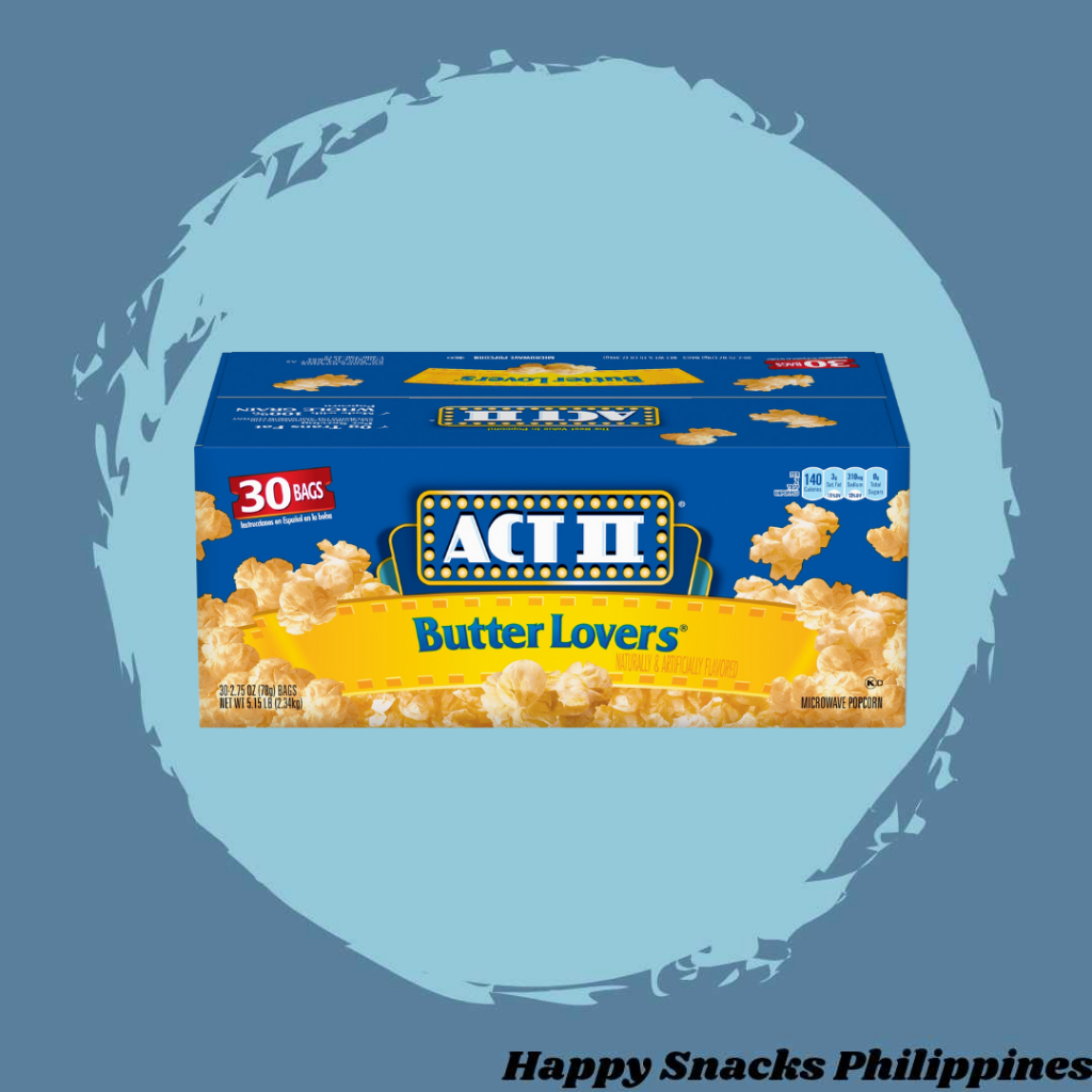 Act II Butter Lovers Popcorn 32pcs Shopee Philippines