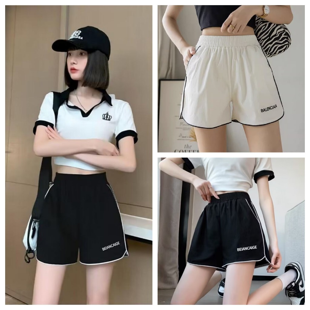 Sports shorts women's summer loose fitting and slimming casual pants ...